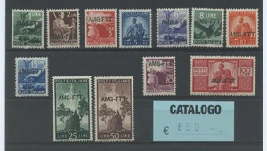 TRIESTE 1949 DEMOCRATICA 12V. ** LUSSO - Picture 1 of 1