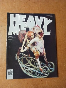 Vintage HEAVY METAL Magazin Vol. 2, Nr. 9 Januar 1979 - Bild 1 von 3