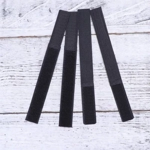 10 Pcs Kabelführungsgürtel Kabelbinder Wiederverwendbar Klettkabelbinder - Photo 1/12