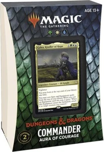 Aura of Courage Commander Deck MTG Adventures in the Forgotten Realms English - Picture 1 of 1