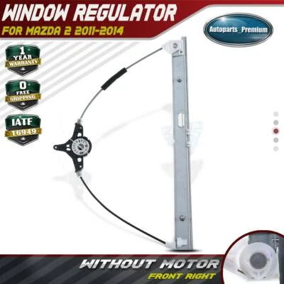 Regulador de ventana delantero derecho para Mazda 2 Hatchback 2011-2014 L4 1,5 L Hatchback Foto 1 de 4