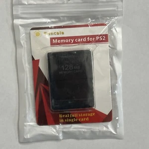 Suncala 128MB Memory Card for Playstation 2, High Speed Memory Card for Sony PS2 - Picture 1 of 1