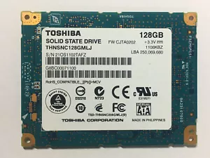 THNSNC128GMLJ 128GB SSD REPLACE HS12UHE FOR APPLE MACBOOK AIR 2008 Later A1304 - Picture 1 of 4