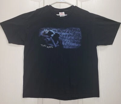 Camiseta Vintage Anos 90 Tori Amos Plugged 98 Concert Tour Dupla Face GG Usada - Imagem 1 de 4