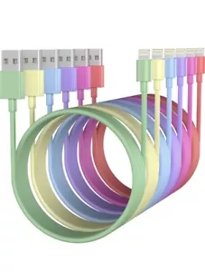 Iphone Charger Long Lightning Cable,Fast Charging,Compatible w 14,13,12,11,iPad - Picture 1 of 5