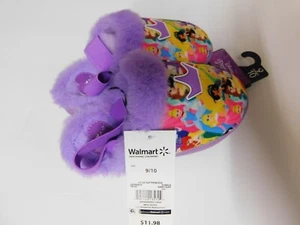 Princess Toddler Girls Slippers-Purple-9/10-NWT - Picture 1 of 2