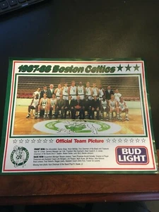 Boston Celtics 1987-1988 Official Team Picture - Picture 1 of 1