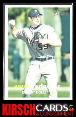 Justin Verlander 2006 Topps Heritage #461 Detroit Tigers - Image 1 of 2