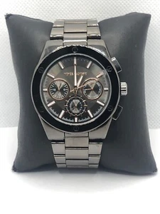Vince Camuto Unisex Stainless Steel Analog Grey Dial Quartz Genuine Watch OP107 - Picture 1 of 9