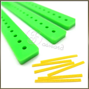 10x100/150mm ABS Streifen mit Loch Kunststoff Stab für RC Modellbau Auto Block - Bild 1 von 5