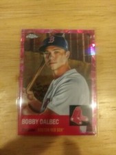 2022 Topps Chrome Platinum #174 Bobby Dalbec Pink Toile Refractor /100 Red Sox