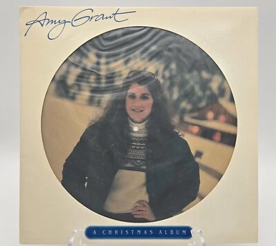 Amy Grant A Christmas Album 1983 Printed Picture Vinyl Myrrh Records — 第 1/4 张图片