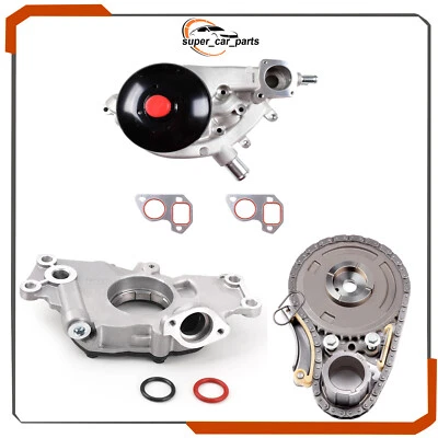 M295 Oil Pump Timing chain water pump kit for 2007-2014 Chevy Silverado GMC 5.3L - Image 1 of 4