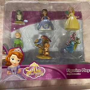 Neu Disney Sofia Die ersten 6 Figuren Sammlung Spielset - Kuchenaufleger - Bild 1 von 11