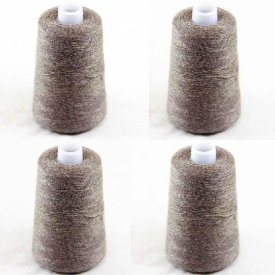 AIPYARN 4 conos X100gr esponjoso lujo pura calidad cachemir hilo de tejer a mano 14 Foto 1 de 4