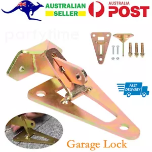 Garage Lock for Roller Doors Tilt Doors Anchor Zinc Plated Garage Door Locks AU - Picture 1 of 11