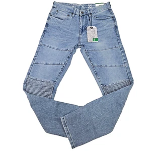 LRG Lifted Research Group Slim Skinny Fit Blue Denim Men's Jeans Size 32, 34 - Picture 1 of 15