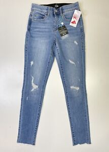LuLaRoe Denim Ankle Skinny Fit 24 Distressed - Light Wash Womens Jeans #4845