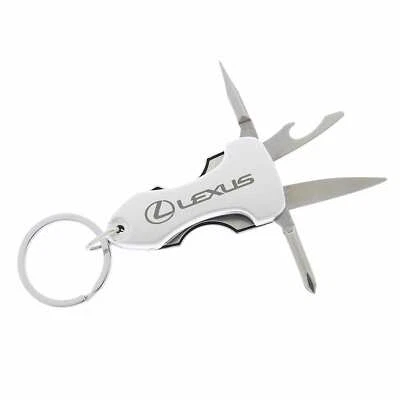 Lexus Multi-Tool  Keychain (Chrome) - Image 1 of 4