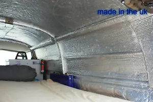 Campervan insulation, double foil. 20m2 4 Rolls Free UK Postage - Picture 1 of 3