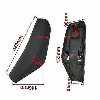 SELLA NERA  CRF 50  110 125CC 140CC  PER  PIT BIKE DIRT BIKE - Imagen 1 de 2