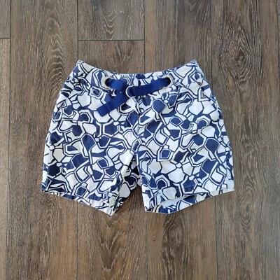 Pantalones Cortos Chadwick’s Azul Marino Blanco Plisado con Cinturón para Mujer Talla 4P Foto 1 de 4