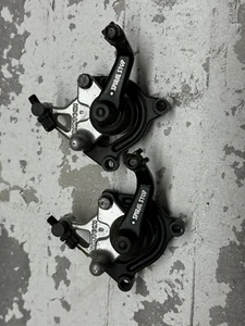DIA-COMPE Diatech Spiral Stop Mechanical Disc Brake Calipers Set 185FR 160mmRR - Picture 1 of 5