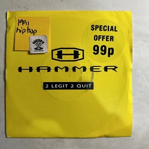 Mc Hammer - 2 Legit 2 Quit 7” Vinyl Record Single EX - Picture 1 of 4