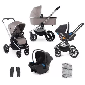 Zummi Solo Grey 3-in-1 Travel System & Car Seat - Picture 1 of 4