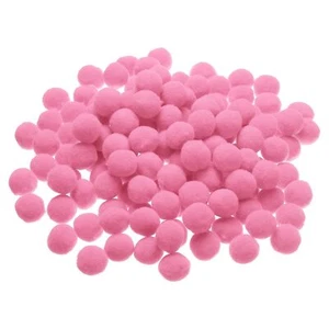 Pom Poms 1 Inch/2.5cm 200 Pieces Small Pom Pom Balls Fuzzy Craft Pompoms for ... - Picture 1 of 5