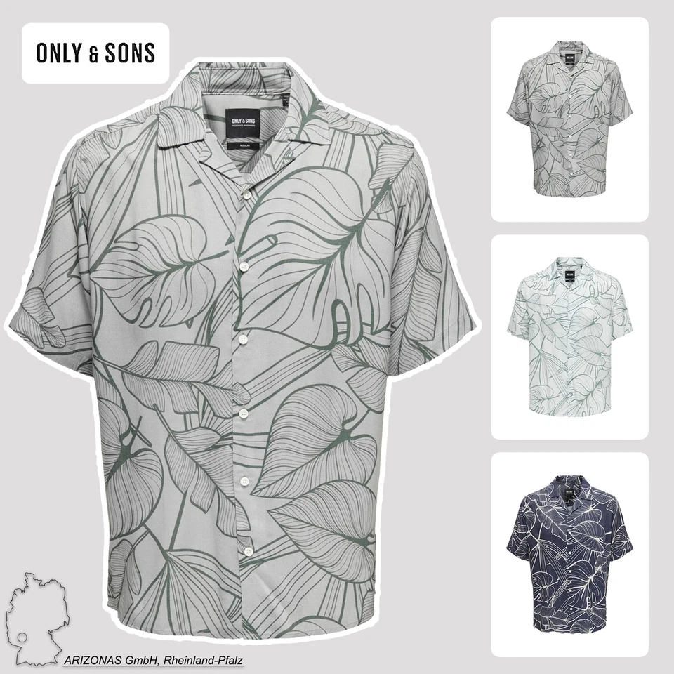 Camicia da uomo ONLY & SONS con bottoni, per un look casual - Immagine 1 di 1