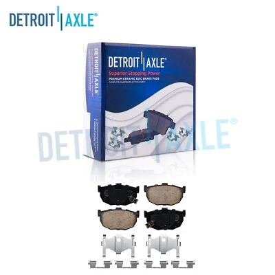 Pastillas de freno traseras para Hyundai Tiburon Elantra Kia Spectra Spectra5 Stanza Máxima Foto 1 de 4