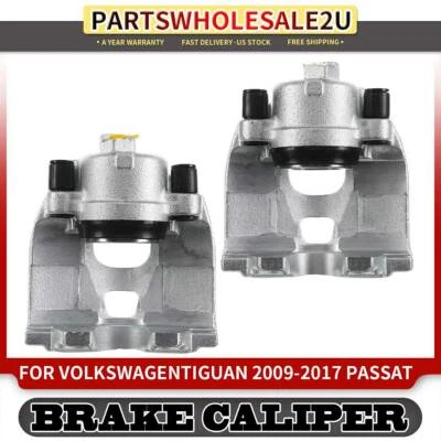 2 передних левых и правых тормозных суппорта для Volkswagen Passat Tiguan Audi Q3 Quattro - Изображение 1 из 4