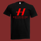 T-shirt homme noir rouge Hasselblad taille S-5XL