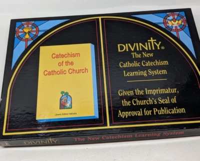 Divinity New Roman Catholic Catechism Learning System Bible Church Board Game - Image 1 of 4