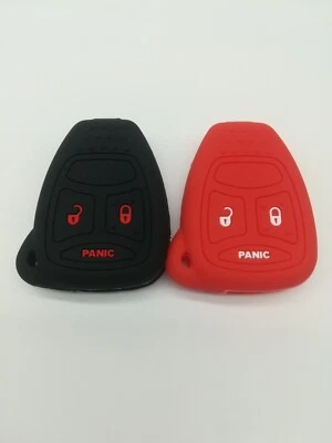 2*Cubierta de llave de llavero para Dodge Magnum Caliber 2005 2006 2007 2008 Dakota Durango Ram Foto 1 de 4