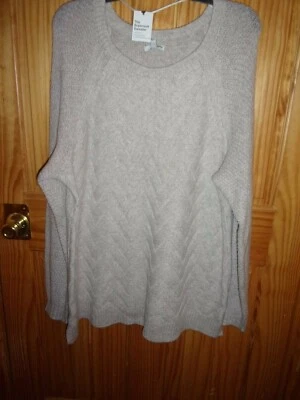 SONOMA - MUJER - SUÉTER PUNTO CELOSÍA - BREZO CEBADA - TALLA 3X (NEGRO-5-77) Foto 1 de 4