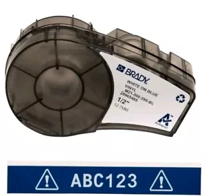 Brady Autentica M21-500-595-BL Etichetta vinile per tutte le stagioni per ID interno/esterno - Foto 1 di 6