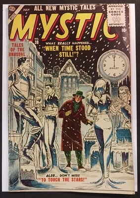 1955 Atlas All New Mystic Tales Mystic #38 Issue July VG+ - Image 1 of 3