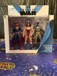 DC COMICS - The New 52 Superman Wonder Woman Batman 7" Figura de Acción Paquete de 3 ¡¡NUEVO!!! - Imagen 1 de 9