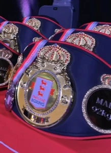 New England Boxing 92 Kg Male Boxing Wrestling Championship Belt Replica - Picture 1 of 1