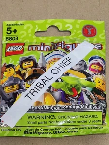 LEGO 8803 Minifigures Series 3 TRIBAL CHIEF Minifigure - Picture 1 of 1