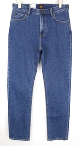 LEE West Mens Jeans W32/L32 Relaxed Cotton Stretch Blue * - Picture 1 of 7