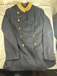 NEW YORK STATE MILITIA CIVIL WAR OFFICER'S TUNIC by DEVLIN & SCOVILL BUTTONS - Picture 1 of 17