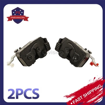 2x Fit 1998-2002 Dodge Ram 1500 2500 3500 Rear Door Quad Cab Lower Latch Lock Foto 1 de 4
