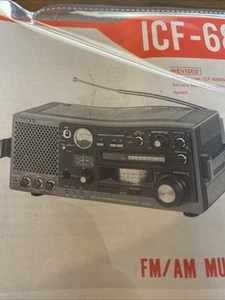 Receptor de radio ICF-6800W manual de servicio - Sony 280 - Imagen 1 de 2