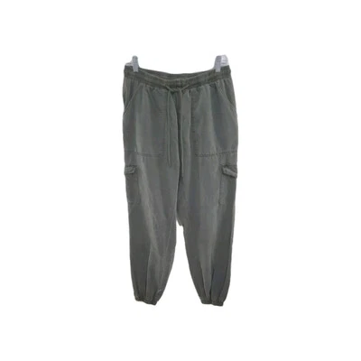 7 Для всего человечества военные/армия зеленый бегунов брюки Athleisure. Дамы размер средний - Изображение 1 из 4