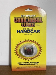 Bachmann Ho Scale Gandy Dancer Handcar Powered Motorized Car New In Package - Picture 1 of 4
