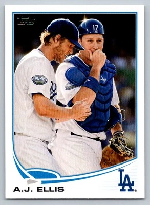 2013 Topps Series 1 Base # 314 - A.J. Ellis - Los Angeles Dodgers - Image 1 of 2