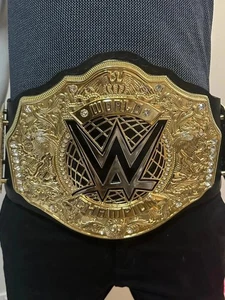New 2023 World Heavyweight Championship Replica Title Brass Belt 4mm Diecast - Picture 1 of 7